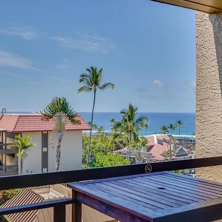 Kona Pacific Top Floor Retreat Ocean View And Pool!